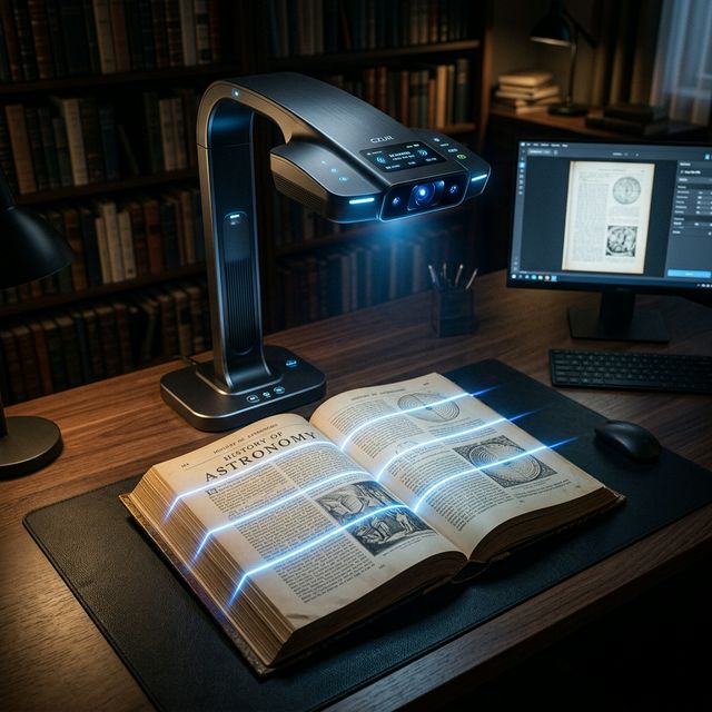 📸 非破壊スキャンの衝撃:CZUR ET24 Proが変える「裁断できない本」のデジタル化